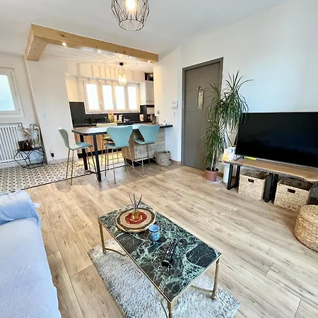Апартаменты Appart' Chaleureux Avec Balcon/800m Gare Et Centre