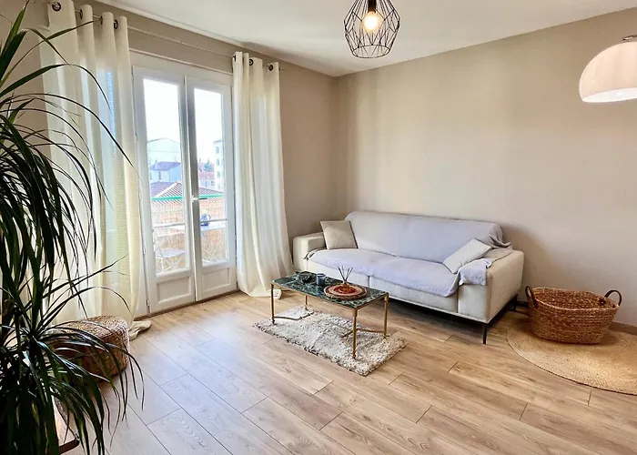 Appart' Chaleureux Avec Balcon/800m Gare Et Centre