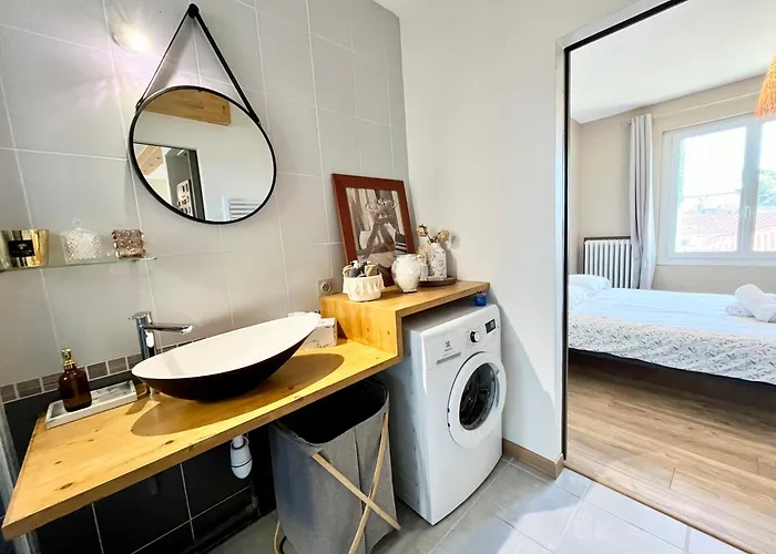 Appart' Chaleureux Avec Balcon/800m Gare Et Centre